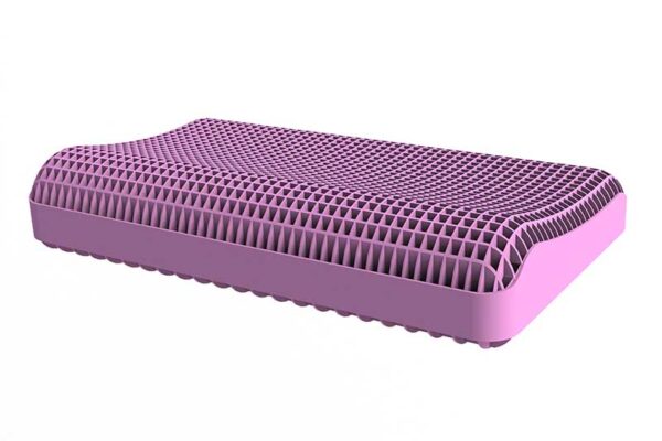 Square wave pillow