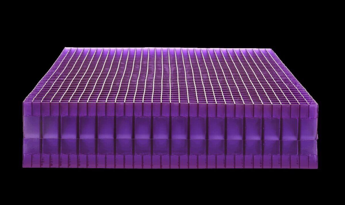 test of Purple Mattress 