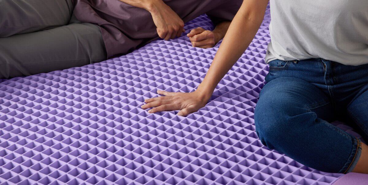 test of Purple Mattress 